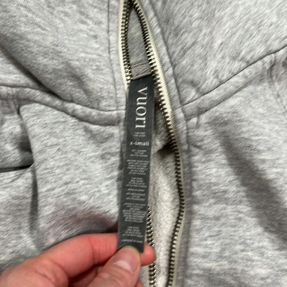 Vuori Restore Half Zip heather grey size XS - Picture 5 of 12